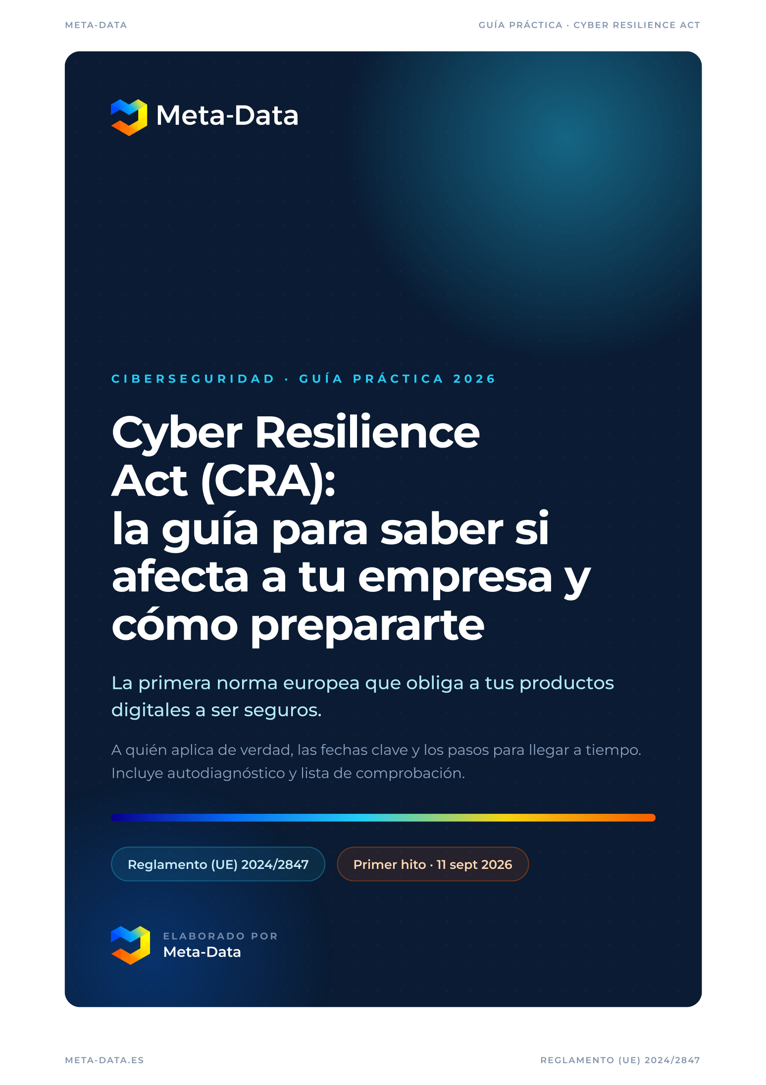 Guía Cyber Resilience Act de Meta-Data