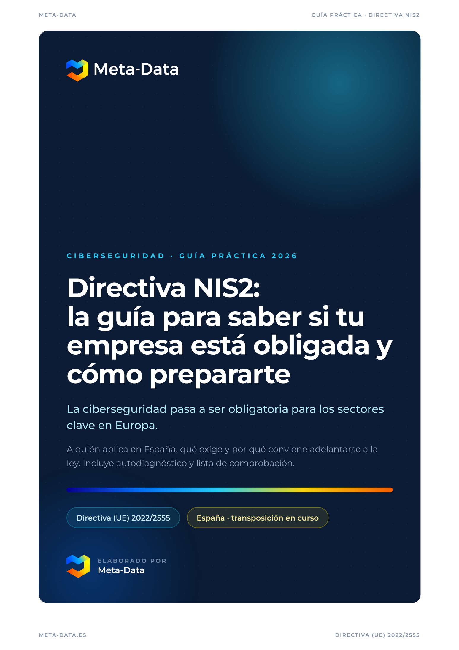 Guía Directiva NIS2 de Meta-Data